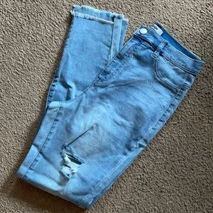 Charlotte Russe Refuge high waisted skinny jeans